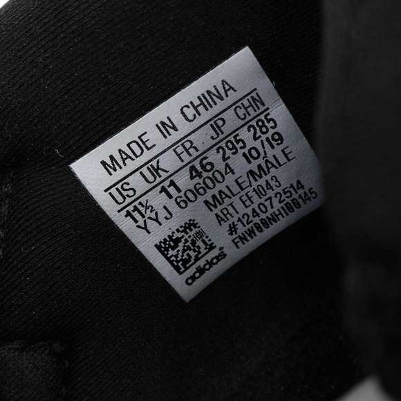 ADIDAS Mens US 11.5 Black White Ultraboost 20 Running Athletic Sneakers Shoes - Picture 8 of 8